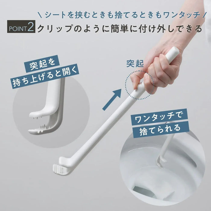 Marna Disposable Antibacterial Flushable Toilet Brush