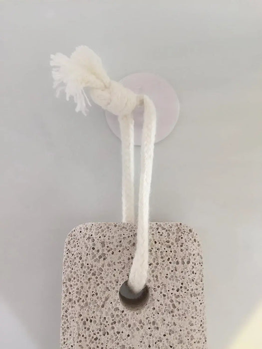 Marna Rectangular Pumice Stone with String