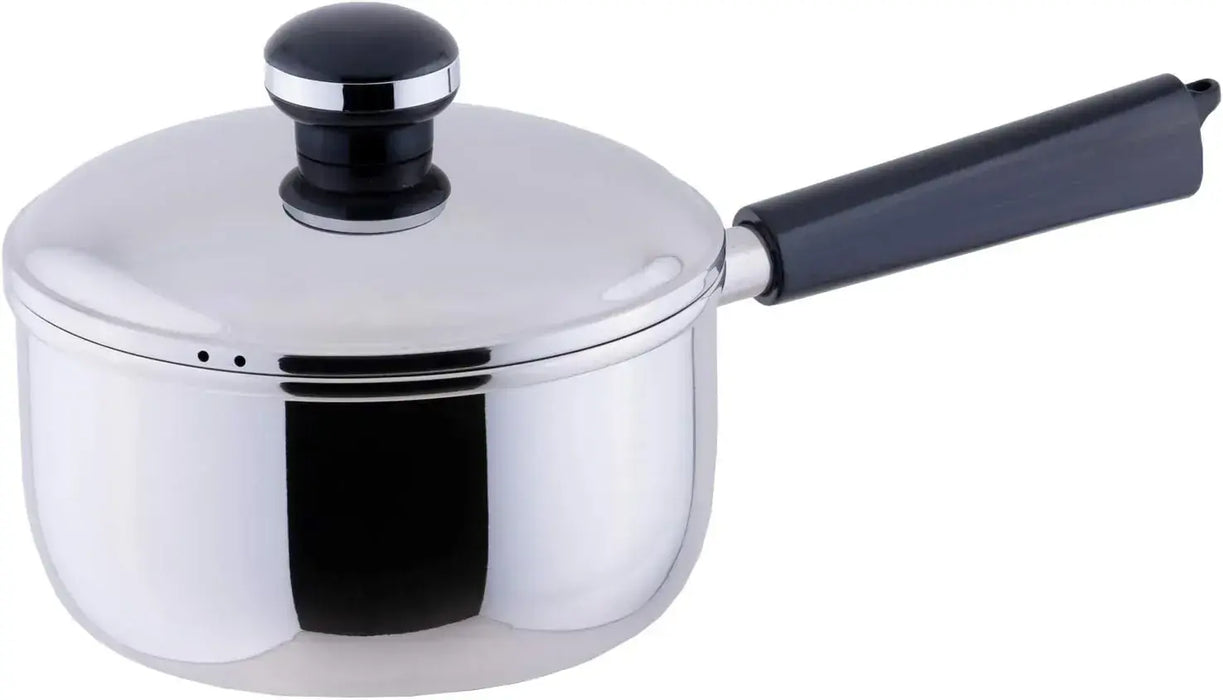 Miyazaki Seisakusho Single Handle Saucepan - Object 18cm, 2.2L, 5yr Wty - 4953794000045