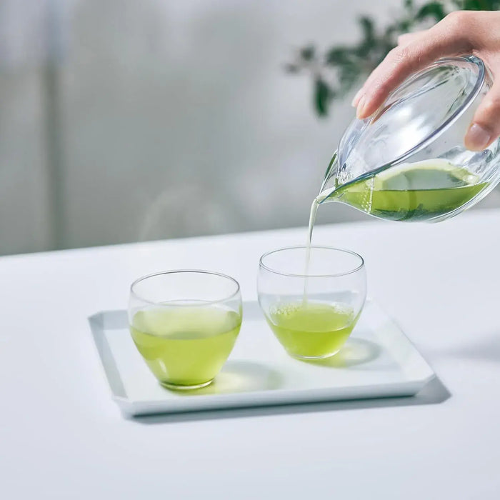 Morihan Tea Pot Tritan Clear 250 ml Unbreakable Easy Use