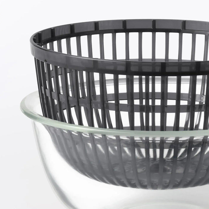 Muji Push Type Salad Spinner for 1 or 2 People