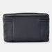 Muji Recycled Nylon Hand Carry Pouch Black Large Capacity