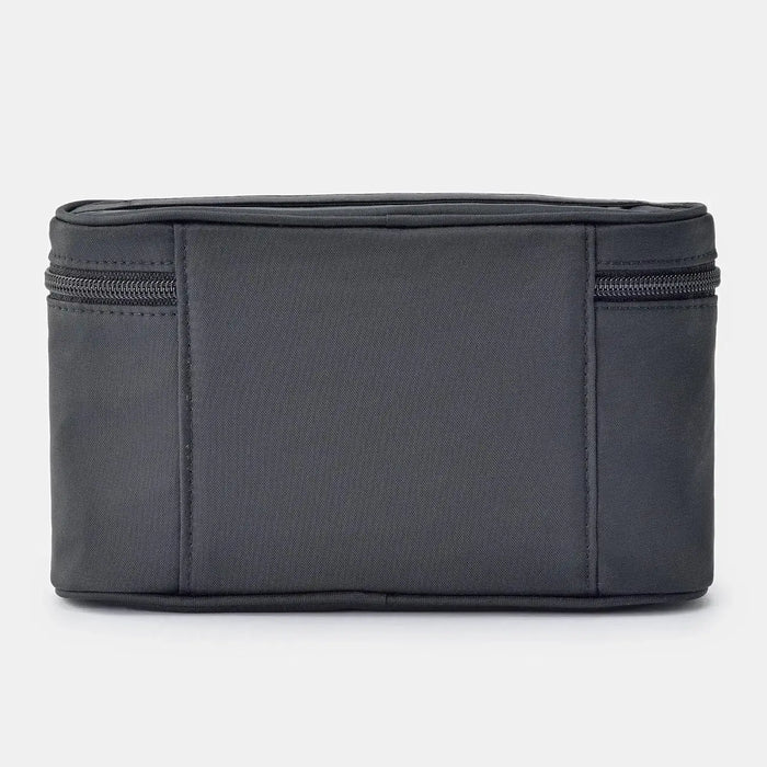 Muji Recycled Nylon Slim Handled Pouch Black 20.5x6x12.5cm