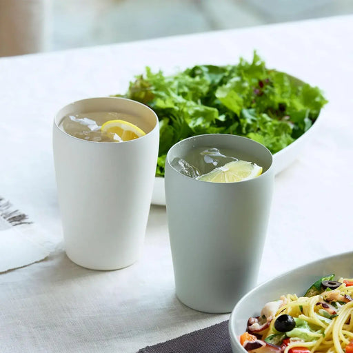 Muji Stainless Steel Double Wall Vacuum Insulated Tumbler 450ml