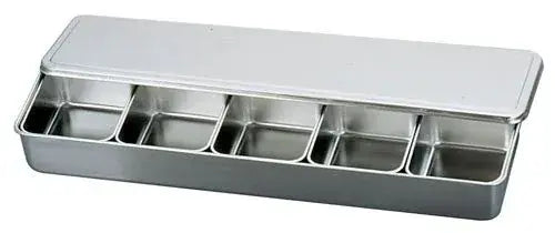 Murano Stainless Steel Press Condiment Container
