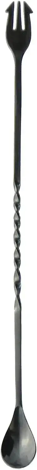 Nagao Tsubamesanjo Bar Spoon 18-0 Stainless Steel Made in Japan - Black 25cm - 4992519085257