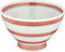 Nishitomi Ceramic Ware Hasami Border Rice Bowl