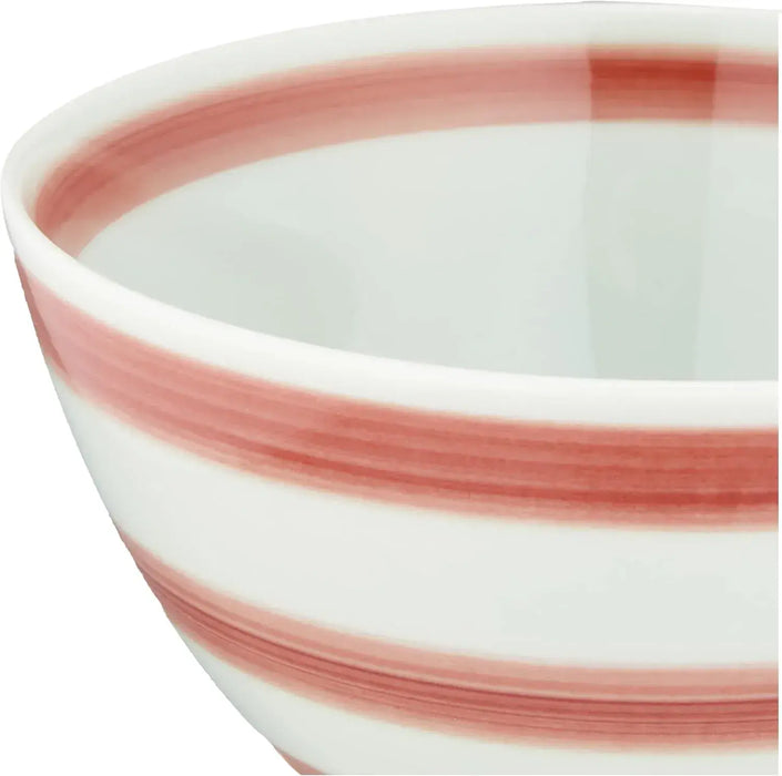 Nishitomi Ceramic Ware Hasami Border Rice Bowl