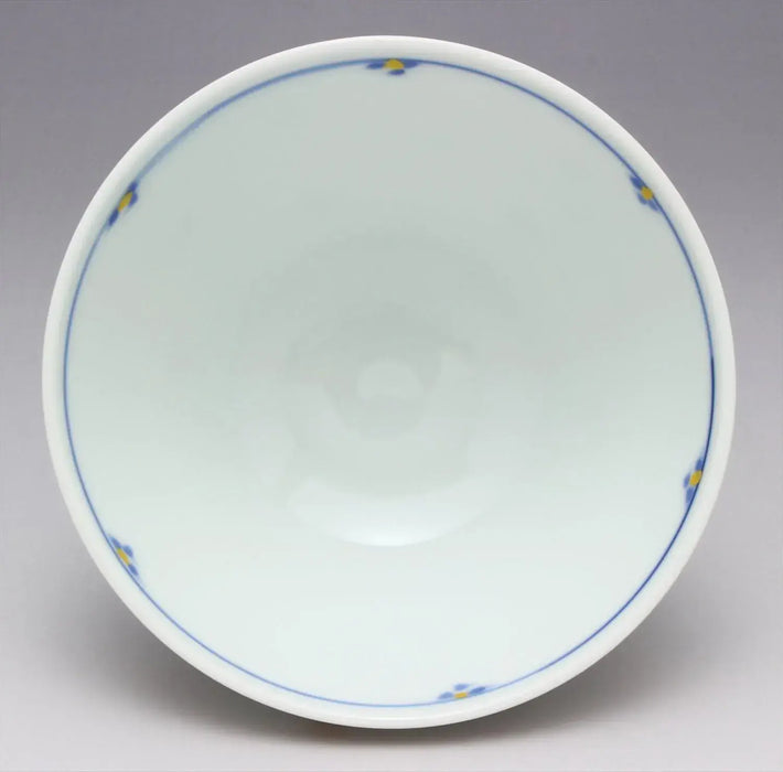 Nishitomi Ceramic Ware Hasami Ware Hanagokoro Rice Bowl