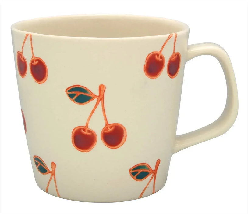 Nishitomi Hasami Ware Fruit Mug Cup Cherries
