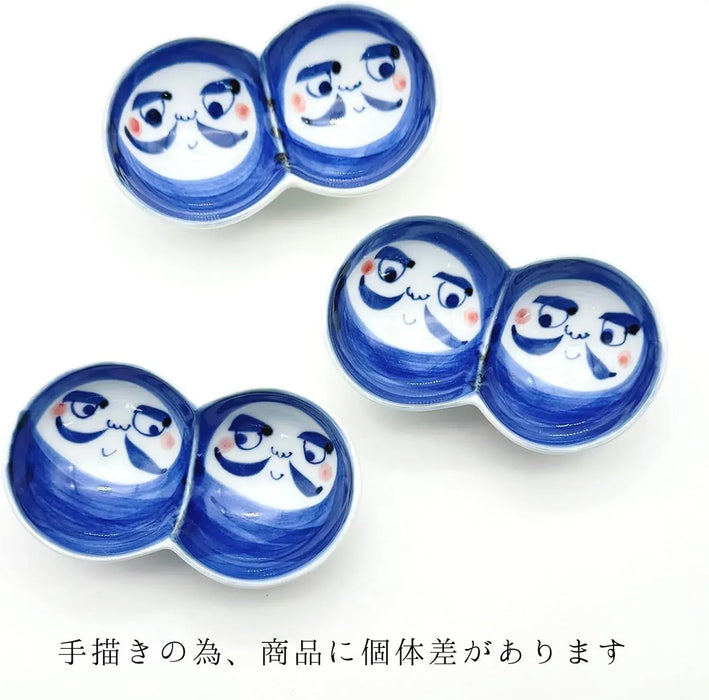 Nishitomi Imari Tokushichi Kiln Daruma Small Bowl