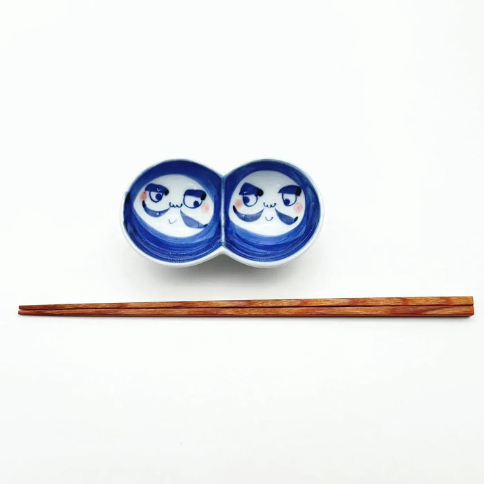 Nishitomi Imari Tokushichi Kiln Daruma Small Bowl