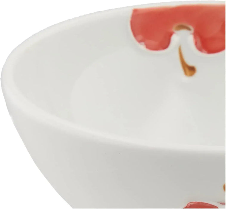 Nishitomi Imari Ware Tokushichi Kiln Red Apple Tea Set