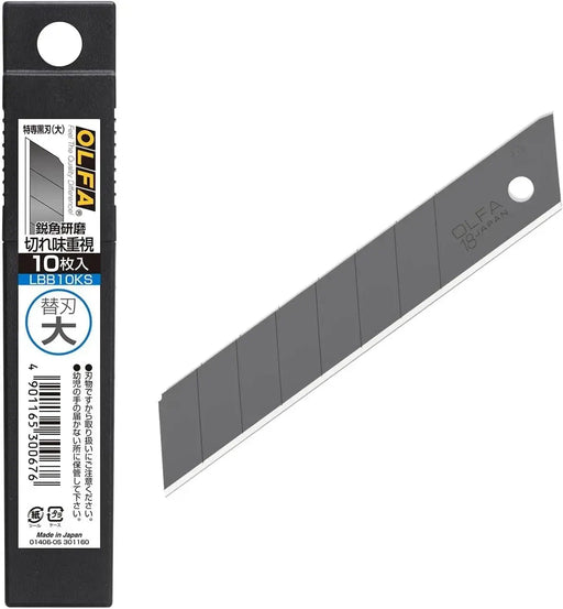 Olfa LBB10KS Cutter Special Black Blade Pack of 10