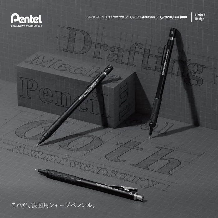 Pentel Graph 1000 Mechanical Pencil Technical Drawing