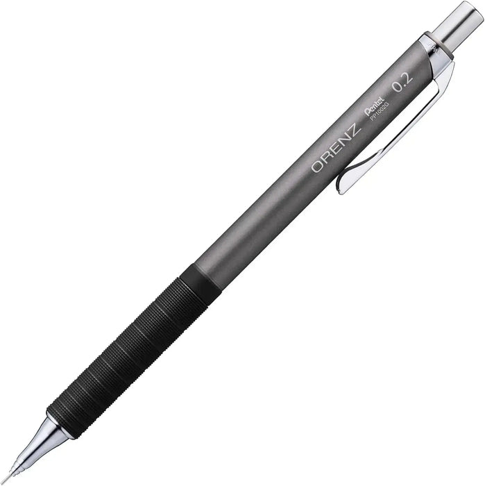 Pentel Orenz Metal Grip Mechanical Pencil - Silver Gunmetallic - 4902506431790