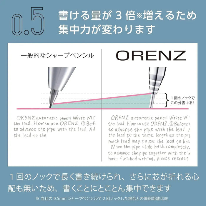 Pentel Orenz Metal Grip Mechanical Pencil