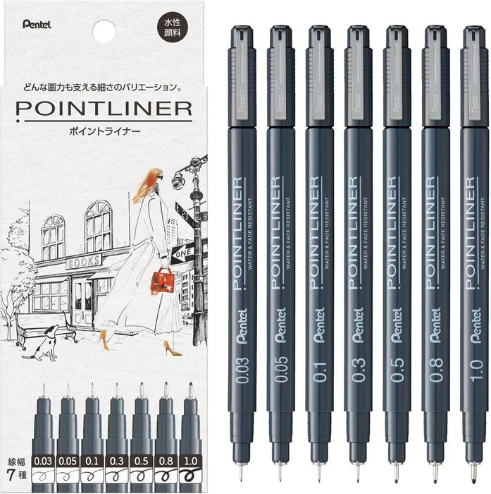 Pentel Point Liner Water Based Pen