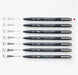 Pentel S20P1AD Water Based Pen Black Set of 3