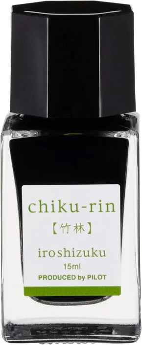 Pilot Iroshizuku Fountain Pen Water Based Ink Mini Bottle - Bamboo Forest - 4902505678608