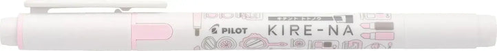 Pilot Kire-Na Fluorescent Highlighter - Pale Pink - 4902505702495