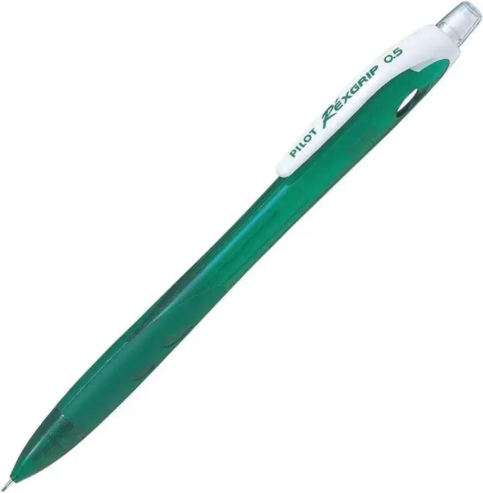 Pilot Mechanical Pencil Rex Grip Writing Instrument - Green - 4902505258947