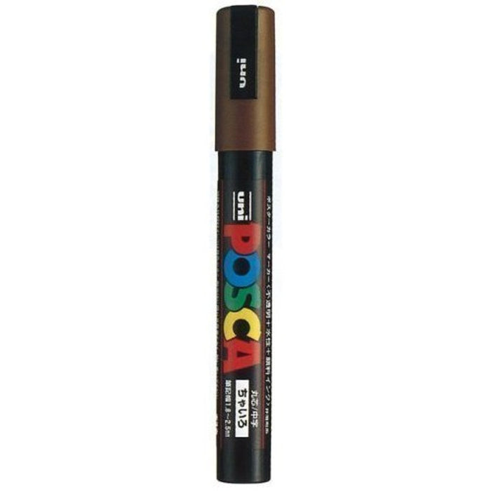 Mitsubishi Pencil Uni Posca Fine Point 0.9-1.3mm Brown Marker Pc-3M.21