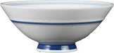 Saihaitoki Hasamiyaki Yumemichi Rice Bowl - Medium Blue - 4965451992679