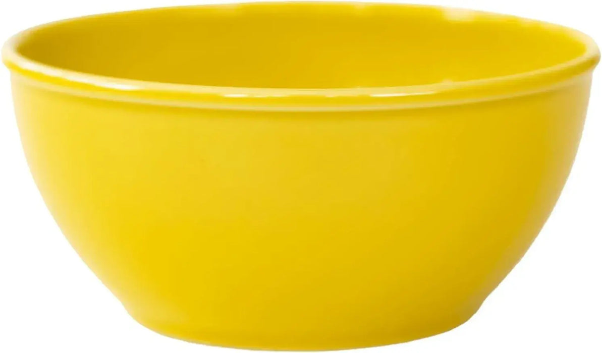 Saikai Pottery Nishiki Hasami Ware Common Bowl Microwave Dishwasher Safe - 12cm Yellow - 4965451132242