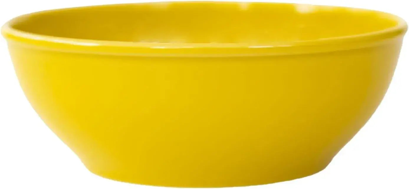 Saikai Pottery Nishiki Hasami Ware Common Bowl Microwave Dishwasher Safe - 15cm Yellow - 4965451132280