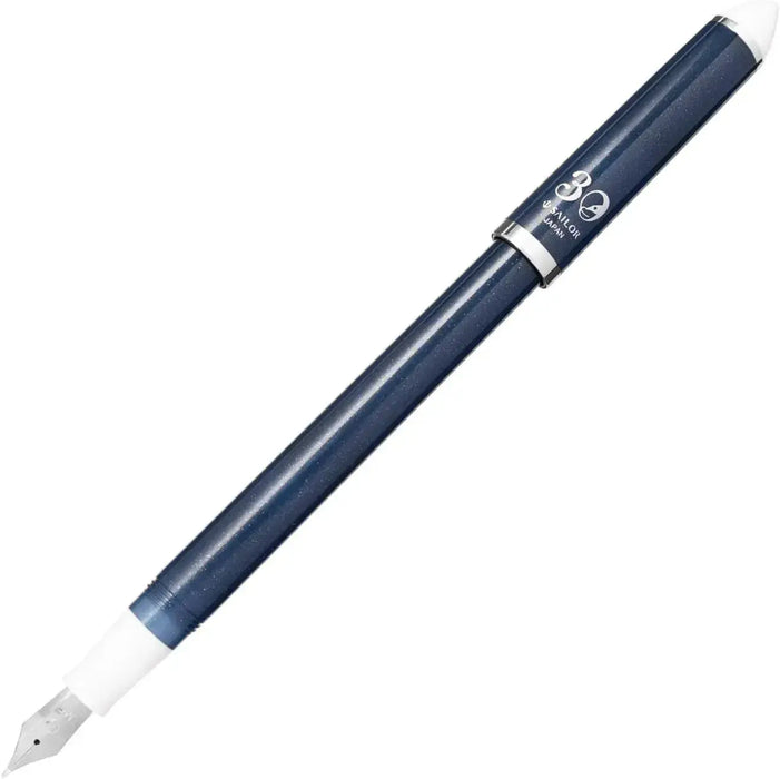Sailor Pen Fude DE Mannen Fountain Pen - Blue - 4901680606437