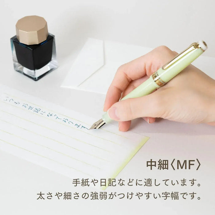 Sailor Pen Shikiori Fountain Pen 14K Gold Medium Point