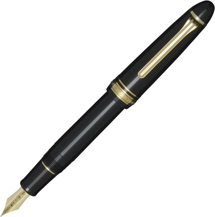 Sailor Profit Casual L Basis Gold Trim Fountain Pen Japan Fine Nib - Black Bold - 4901680611608