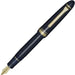 Sailor Profit Casual L Basis Gold Trim Fountain Pen Japan Fine Nib - Bold Blue - 4901680611707