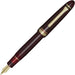 Sailor Profit Casual L Basis Gold Trim Fountain Pen Japan Fine Nib - Red Ultra Fine - 4901680611615