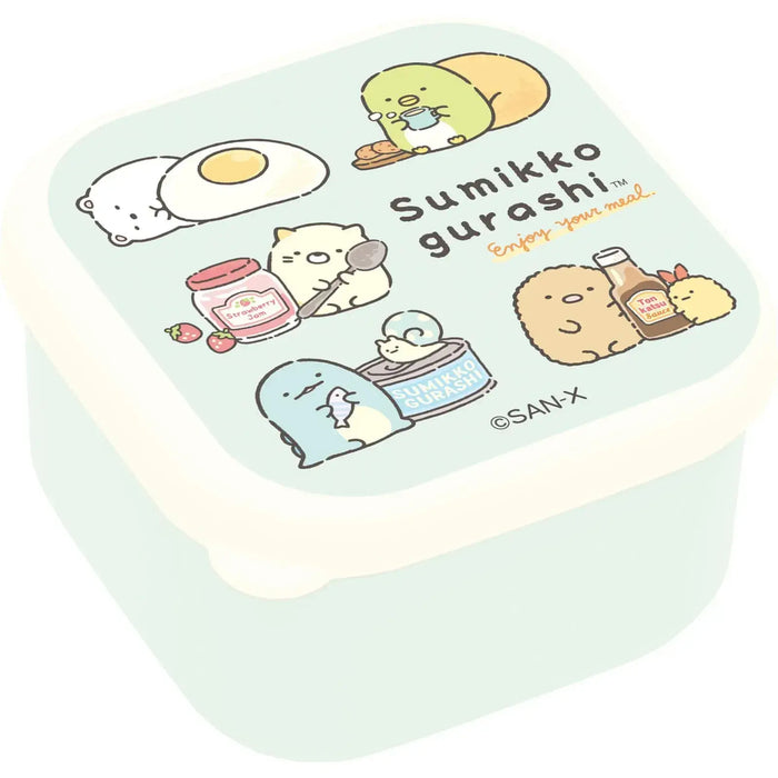 San X Sumikko Gurashi 4 Point Lock Lunch Box - Ka27801 - 4974413870542