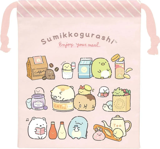 San-X Sumikko Gurashi Cup Drawstring Bag