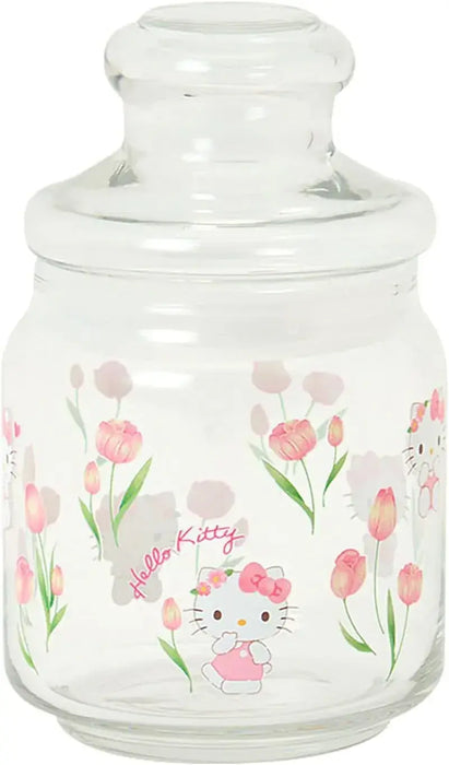 Sanrio Cinnamon Roll Clear Mug Drinkware - Hello Kitty Canister - 4550624846356