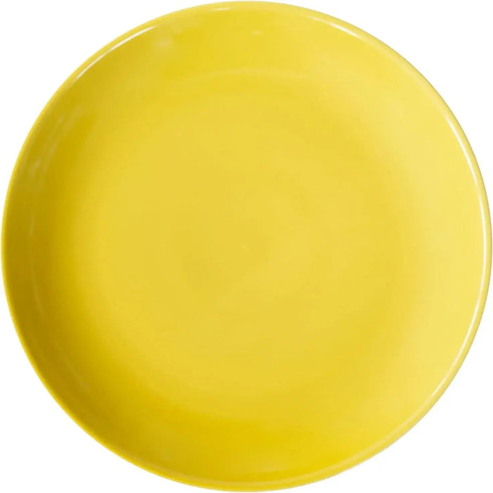 Seikai Pottery Hasami Yaki Common Plate - 24cm Yellow - 4965451132167