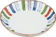 Seikai Toki Hasami Ware Brocade Pattern Bean Plate