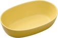 Seikai Toki Hasami Ware Essence Oval Bowl - Yellow M - 4965451144658