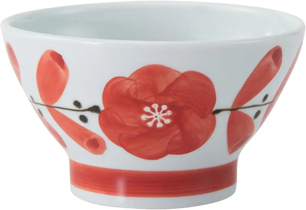 Seikai Toki Hasami Ware Lightweight Mug Ceramic Cup - Red Bowl - 4965451740775