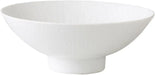 Seikai Toki Hasami Ware Porcelain Canna Flat Bowl - Large - 4965451114224