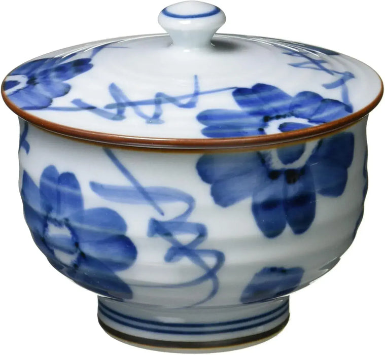 Seikai Toki Lidded Sencha Tea Cup - Brush - 4965451993379