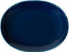 Seikai Toki Oval Plate Navy 19cm Microwave Dishwasher Safe