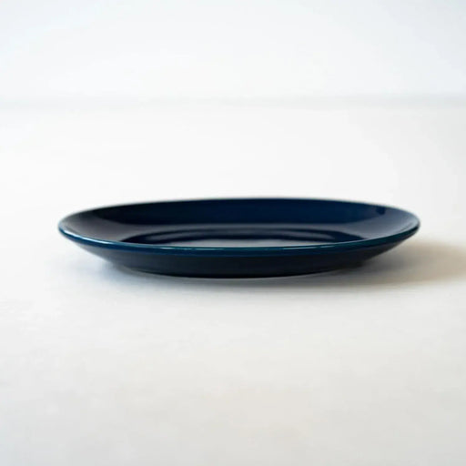 Seikai Toki Oval Plate Navy 19cm Microwave Dishwasher Safe