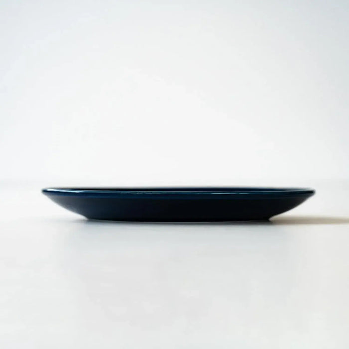 Seikai Toki Oval Plate Navy 19cm Microwave Dishwasher Safe