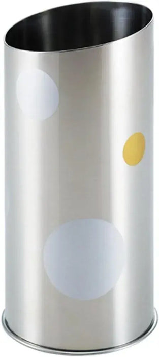 Shimomura Kihan Adjustable Kitchen Tool Stand with Divider - Dot Pattern - 4957423068963