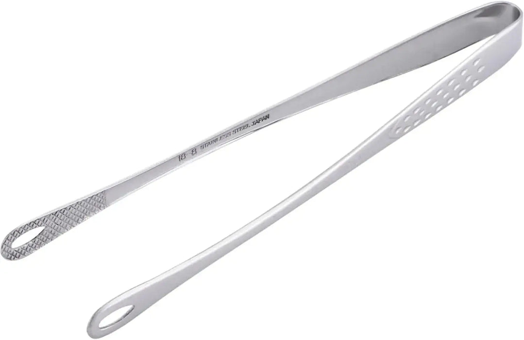 Shimomura Kihan Easier to Use Vegetable Chopsticks Helping Tongs - 6-inch Slim - 4957423092753