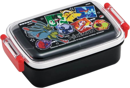 Skater Kids Lunch Box 450ml Dome Lid Pokemon Boys Japan Made